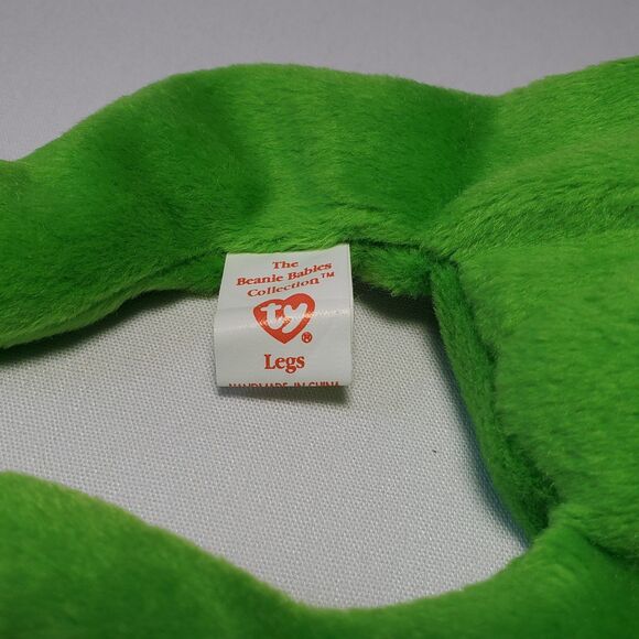 Ty Beanie Babies Legs The Frog - Picture 4 of 5
